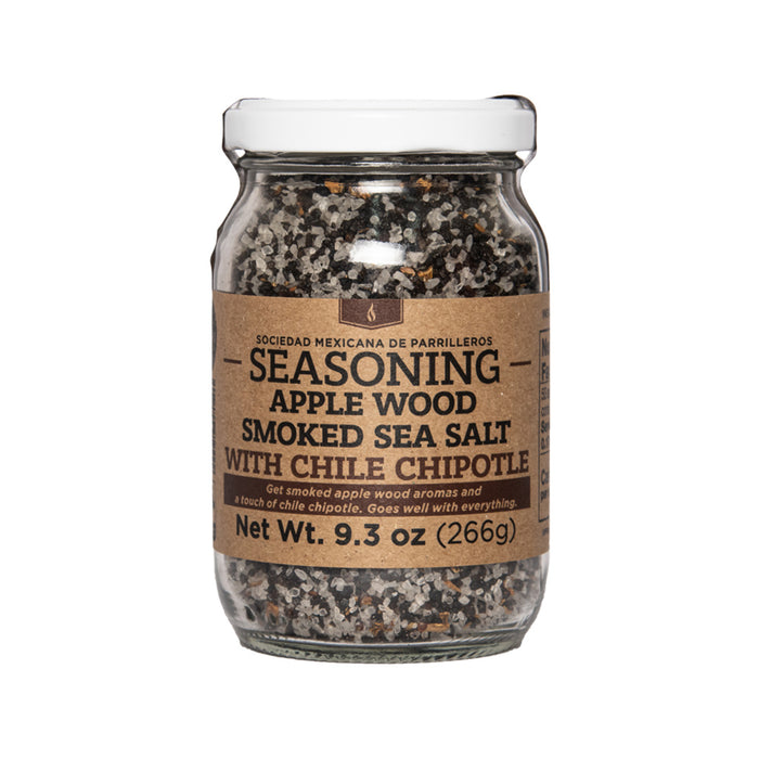 Apple Wood Smoked Sea Salt With Chile Chipotle SMP