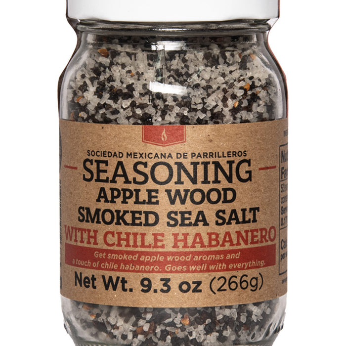 Apple Wood Smoked Sea Salt With Chile Habanero SMP