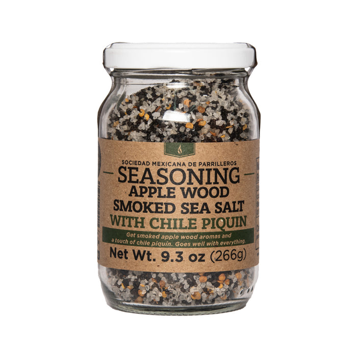Apple Wood Smoked Sea Salt With Chile Piquin SMP